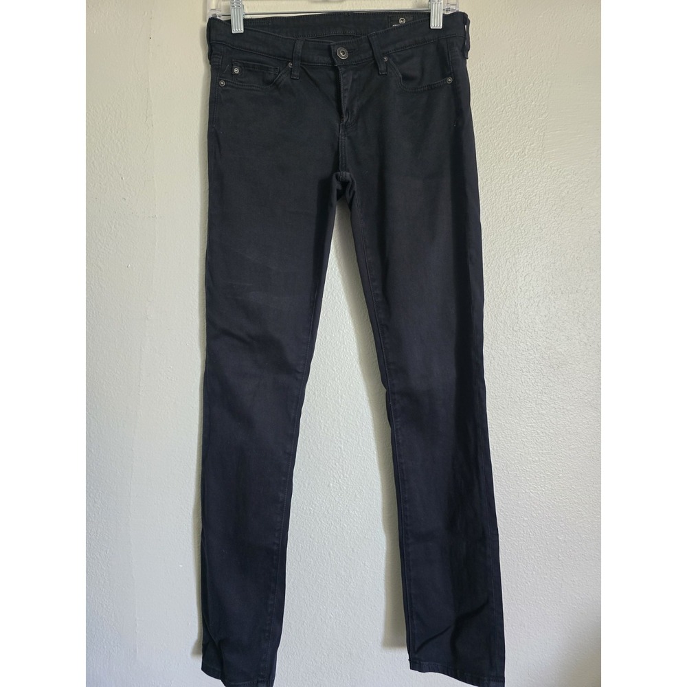 Adriano Goldschmied Black The Legging Ankle Super Skinny Ankle Jeans, Size 25